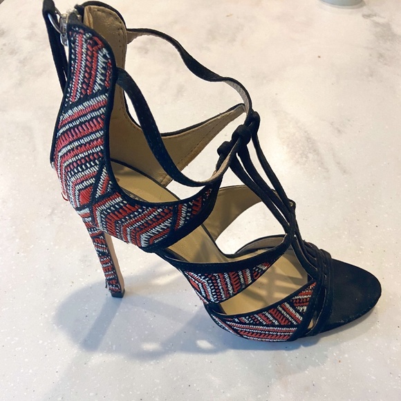 Zara Boho woven Heel - Picture 1 of 9